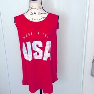 NWT! Made in the USA Isabel Maternity Tank Top Size XXL